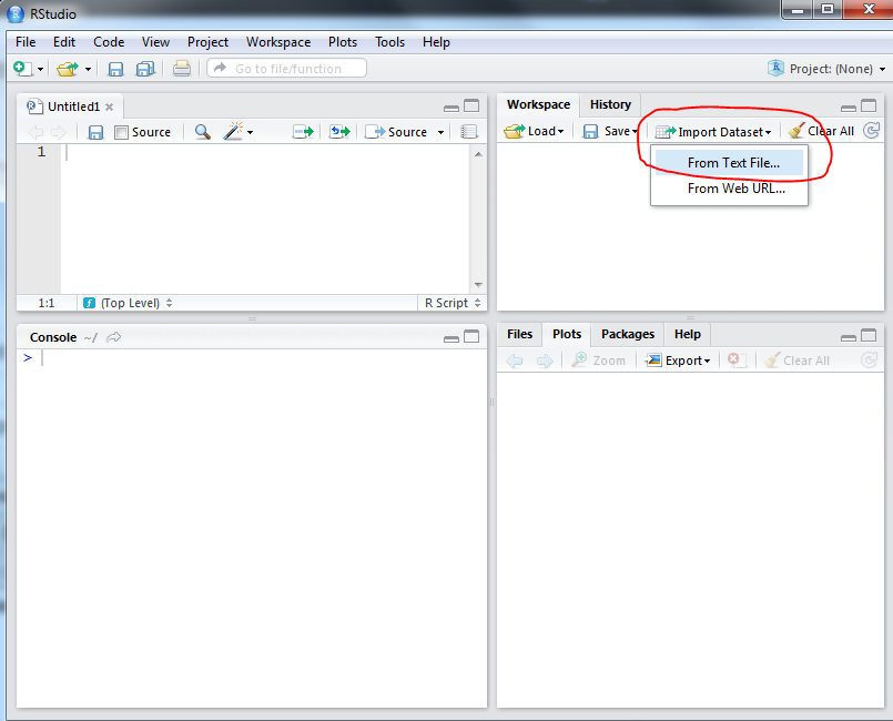 Import A CSV File Into R Studio UrbanPolicy